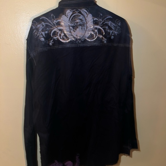 Vintage graphic button down - Picture 2 of 2